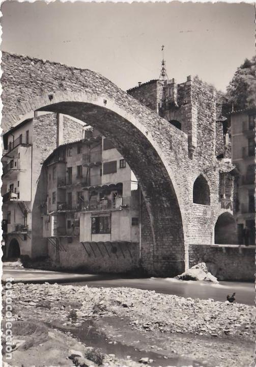 Postales: camprodon, puente sobre el ter, gerona - Foto 1