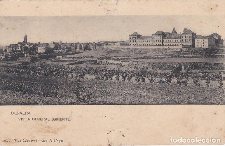 Postales: cervera,vista general oriente, lerida - Foto 1