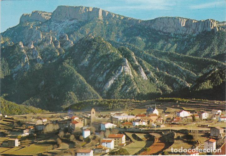 Postales: sant lloren&ccedil; de morunys, vista general, al fons els bastets i busa, lerida