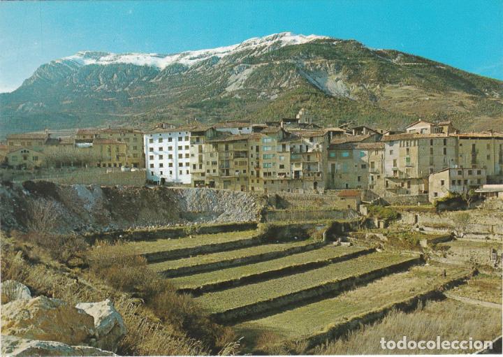 Postales: sant lloren&ccedil; de morunys, vista parcial, al fons port del comte i serra del querol, lerida