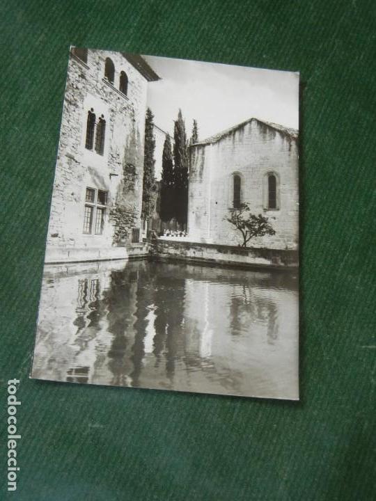 Postales: MONASTERIO DE POBLET - VISTA INTERIOR - CLISE PLASENCIA PO 1958