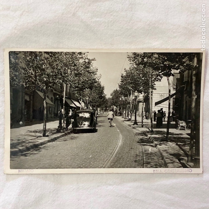 Postales: POSTAL MATARO GENERALISIMO