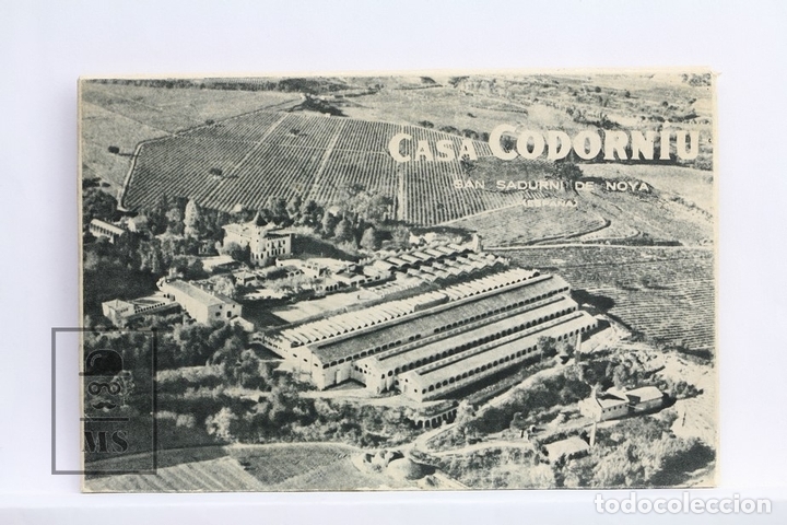 Postcards: Carpeta / Bloc de 10 Postales - Cavas Casa Codorniu / San Sadurn&iacute; de Noya - Sin Circular