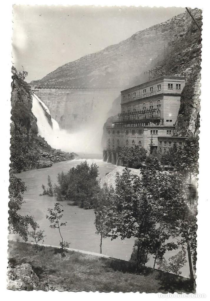Cartes Postales: CAMARASA N&ordm; 22 CENTRAL ELECTRICA ,PRESA Y SALTO DE COMPUERTAS / EXC. T. LLOP / SIN FRANQUEAR