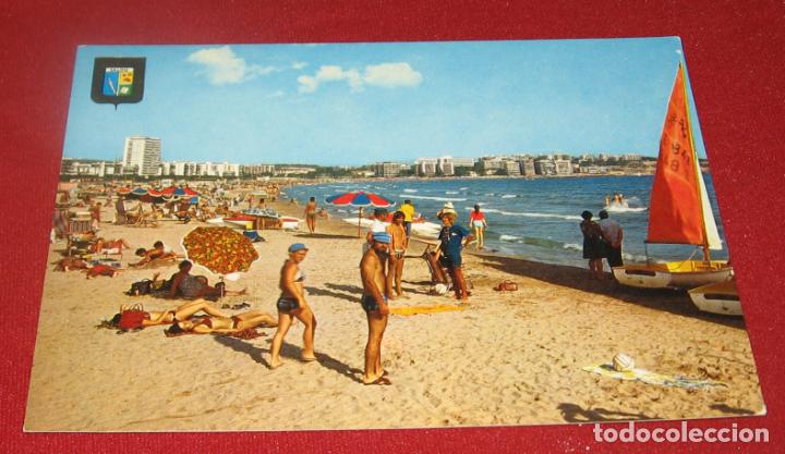 Salou Tarragona Playa Levante Escudo De O Comprar Postales