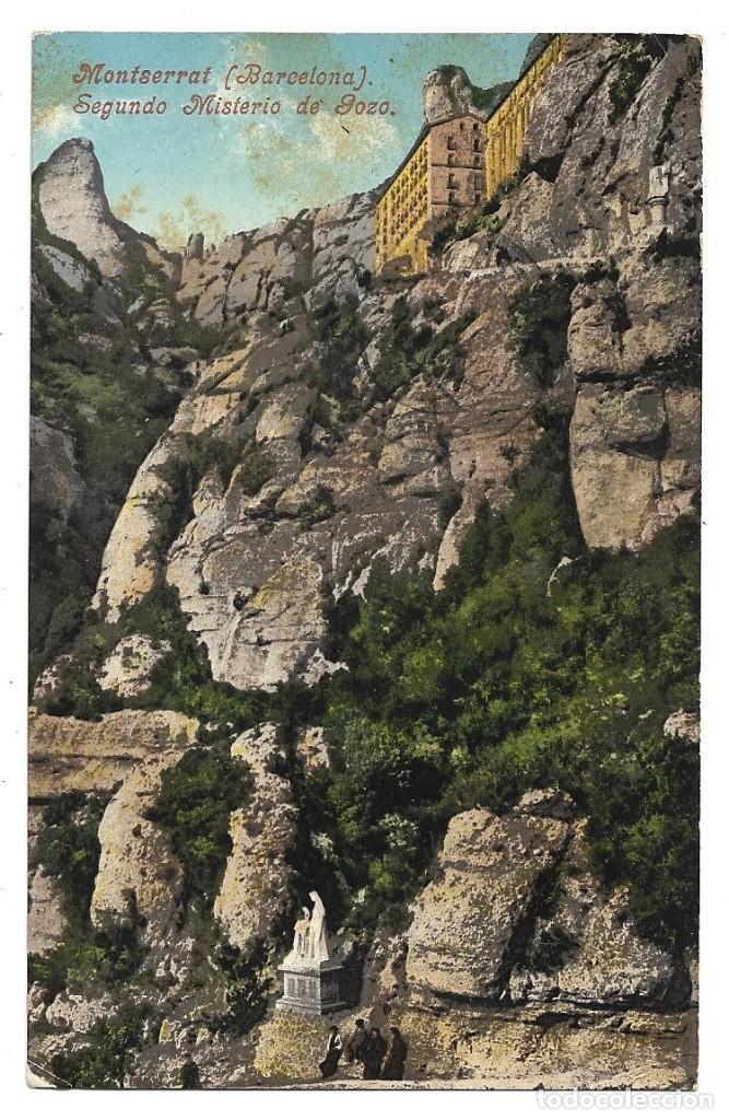 Postales: MONTSERRAT .- SEGUNDO MISTERIO DE GOZO .- EDICION PURGER & CO. N&ordm; 3096