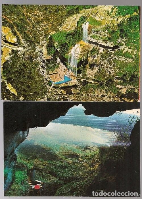 Postales: 2 POSTAL SAN MIGUEL DE FAY mil anys historia y cascada, sin escribir, 9,5x 15 cm