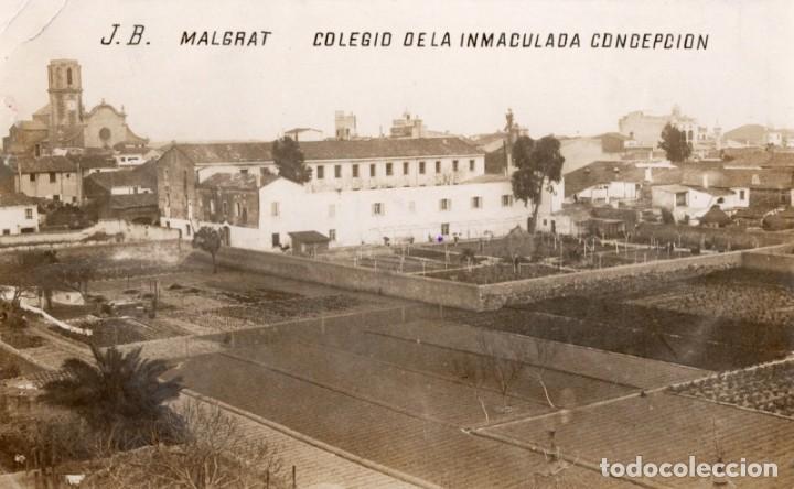 Postales: malgrat. jb colegio de la inmaculada concepci&oacute;n - Foto 1