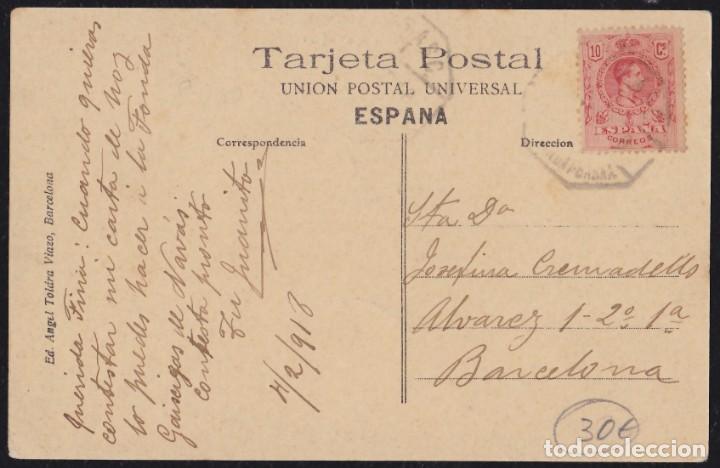 Postales: POSTALES - BERGA. PLA&Ccedil;A DE SANT JOAN. - Foto 2