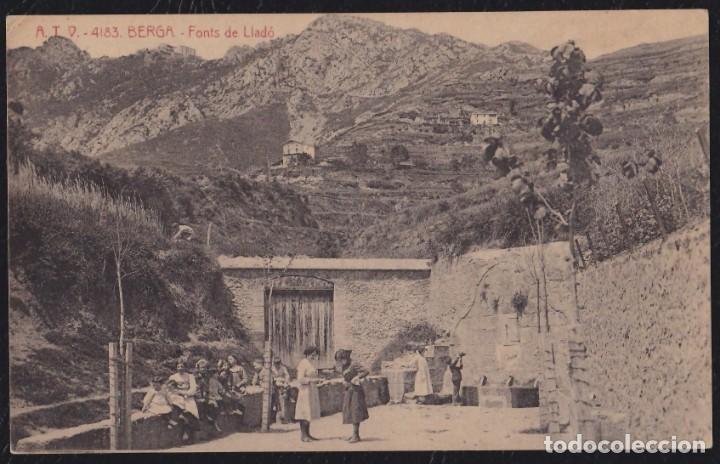 Postales: POSTALES - BERGA. FONTS DE LLAD&Oacute;. - Foto 1