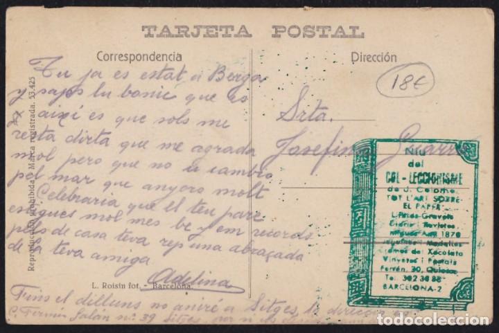 Postales: POSTALES - BERGA. FONTS DE LLAD&Oacute;. - Foto 2