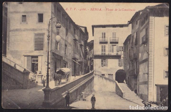 Postales: POSTALES - BERGA. PLA&Ccedil;A DE LA CONSTITUCI&Oacute;. - Foto 1