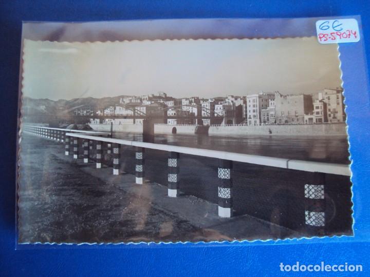 Postales: (PS-59074)POSTAL DE TORTOSA-RIO EBRO Y VISTA PARCIAL