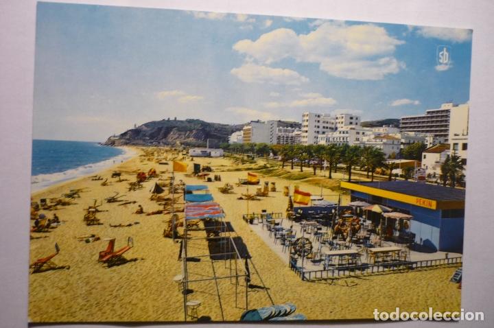Postales: POSTAL CALELLA DE LA COSTA.-PLAYA - Foto 1