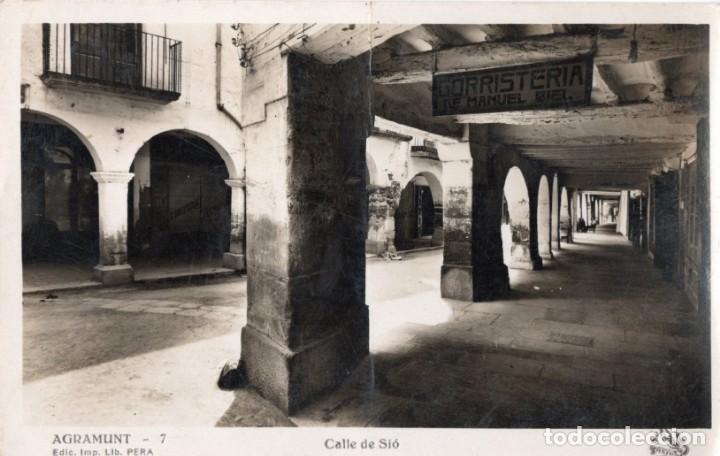 Postales: agramunt. 7 calle de si&oacute;. pera - Foto 1