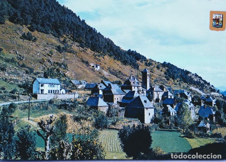 Postales: Valle de Ar&aacute;n. 291 Vilamos.Vista parcial. Escudo de Oro. Nueva. Color.