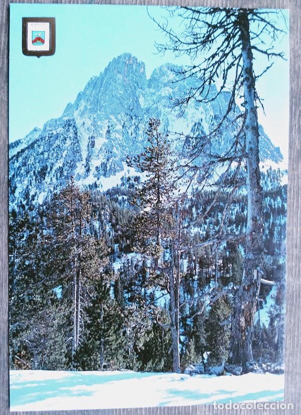 Postales: Vall d&rsquo;Espot. 2845 Sant Maurici i Els Encantats. Escudo de Oro. Nueva. Color.
