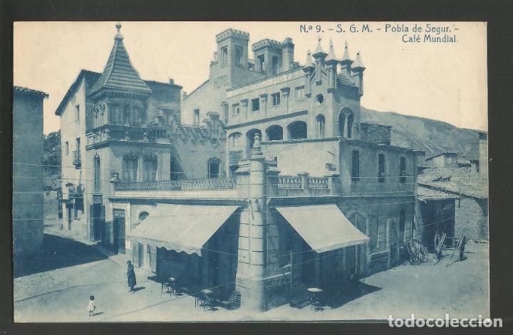 Postales: POBLA DE SEGUR-CAFE MUNDIAL-9-THOMAS-POSTAL ANTIGA-(55.677)
