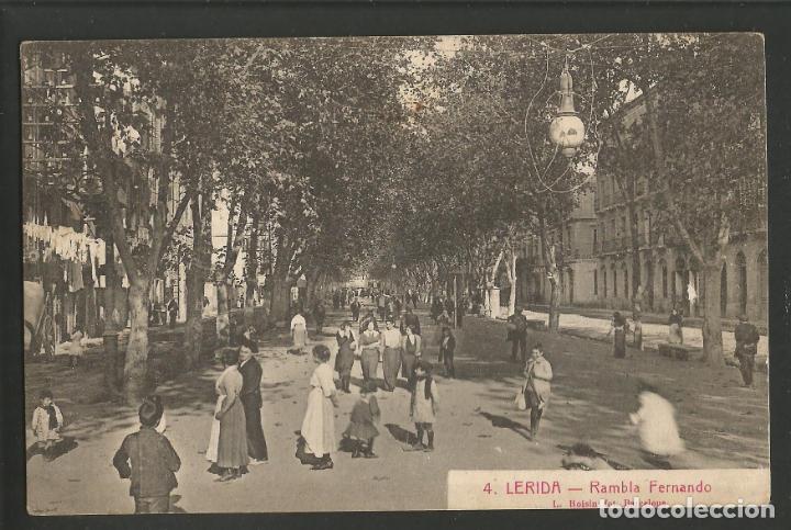 Postales: LERIDA-LLEIDA-RAMBLA FERNANDO-4-ROISIN-POSTAL ANTIGA-(55.687)