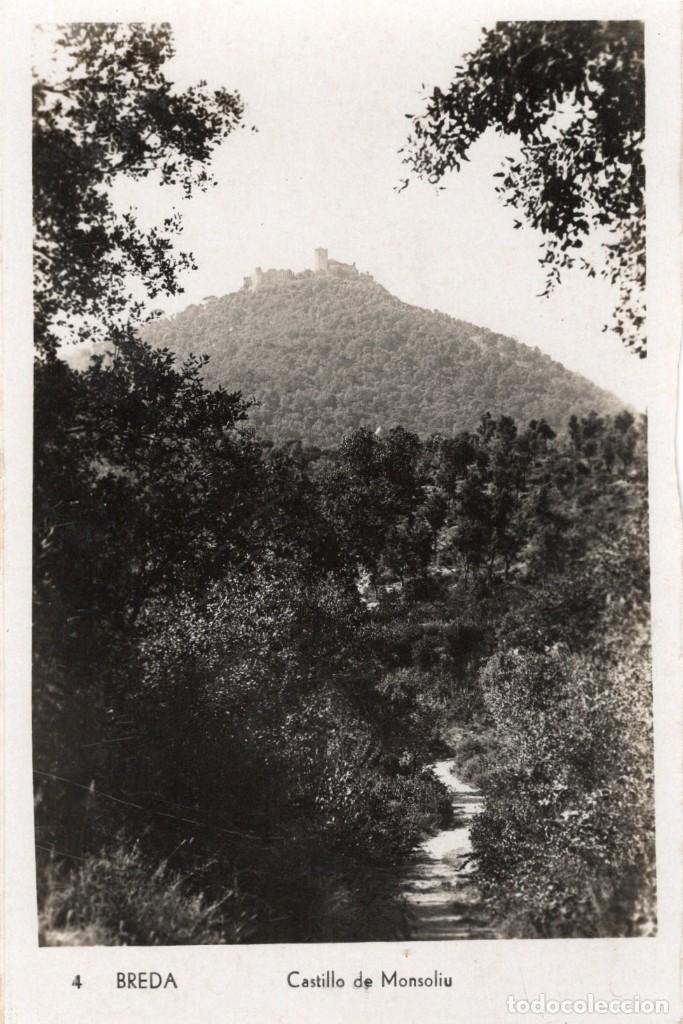 Postales: breda. castell de montsoliu - Foto 1