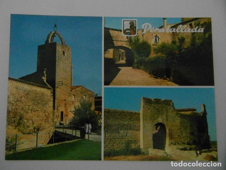 Postales: 2 postales de Peratallada. Girona. Sin circular - Foto 1