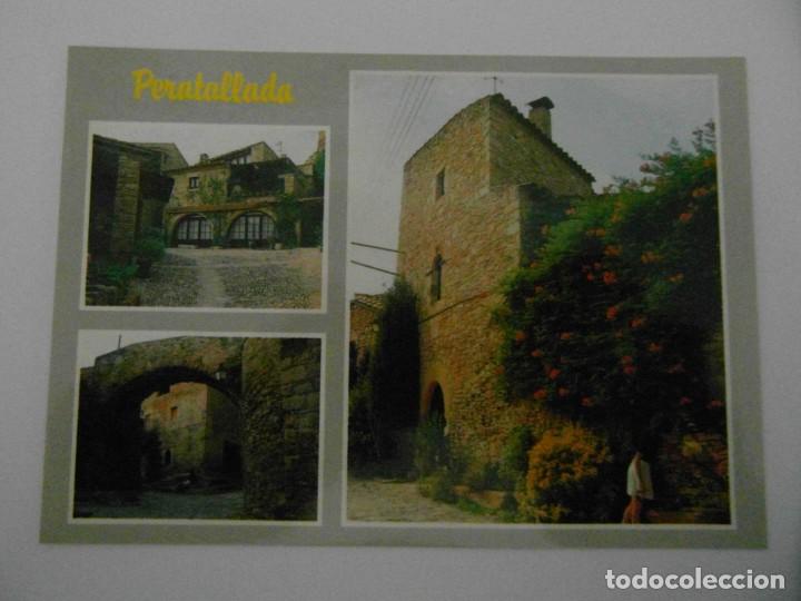 Postales: 2 postales de Peratallada. Girona. Sin circular - Foto 2