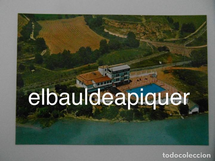 Postales: Postal de Selles. Hostal del lago. Lerida. Sin circular