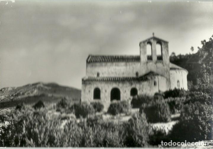 Cartes Postales: ANTIGUA POSTAL 27 SANTUARIO DE NTRA SRA DE MONTGRONY ESGLESIA ROMANICA DE SANT PERE SWEGLE XI
