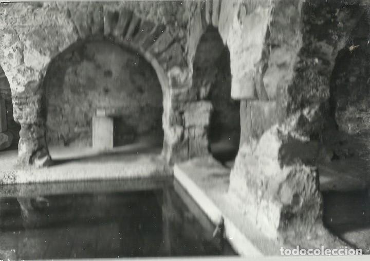 Cartes Postales: ANTIGUA POSTAL CALDAS DE MONTBUY SALIDA AGUA PISCINA TERMAS ROMANAS FOTO COSVI