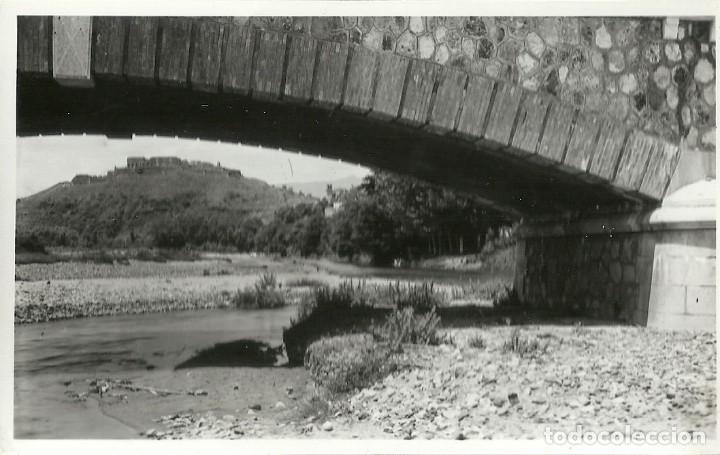 Cartes Postales: ANTIGUA POSTAL FOTOGRAFICA HOSTALRICH DESDE EL PUENTE