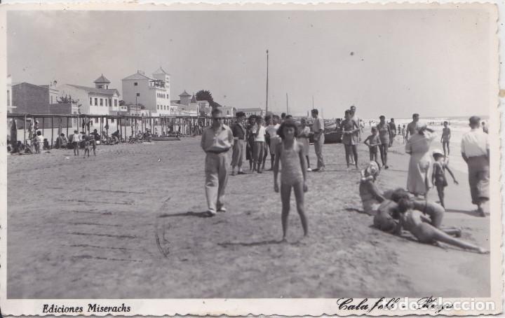 Postales: PLAYA - CALAFELL (TARRAGONA) - EDICIONES MISERACHS - Foto 1