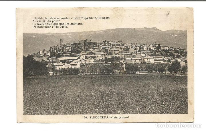 Postales: PUIGCERDA VISTA GENERAL - EDICI&Oacute;N ROISIN - POSTAL