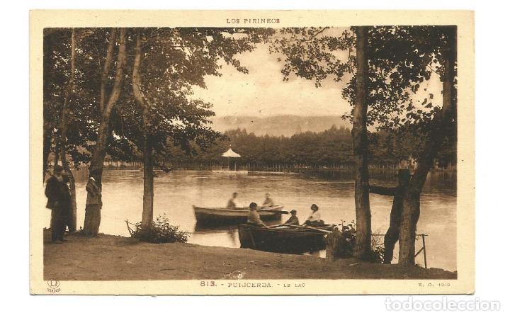 Postales: PUIGCERDA EL LAGO  - EDICI&Oacute;N FRANCESA- POSTAL