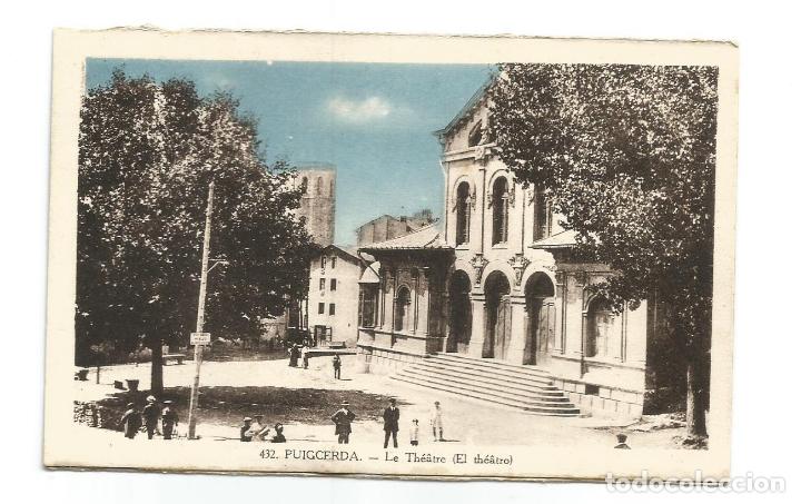Postales: PUIGCERDA  EL TEATRO - SIN EDICI&Oacute;N - POSTAL