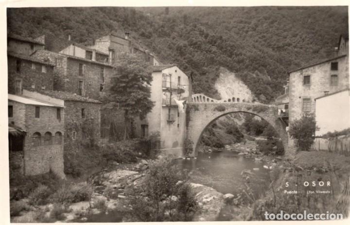 Postales: osor. puente. vilamala - Foto 1
