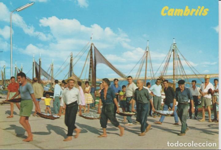 Postales: (2) CAMBRILS. TARRAGONA. LLEGADA DE LA PESCA - Foto 1