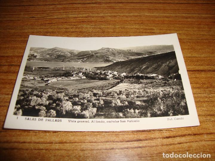 Postales: (ALB-TC-40) ANTIGUA POSTAL SALAS DE PALLARS VISTA GENERAL CIRCULADA CON SELLO