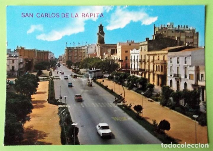 Postales: San Carlos de la Rapita. 7 Plaa de Carlos III. Ed. Arribas. Nueva. Color
