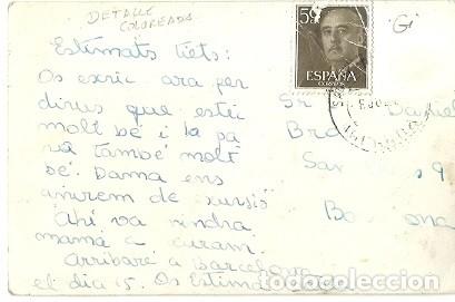 Postales: ANTIGUA POSTAL HOSTALETS DE BAS GIRONA ESCRITA - Foto 2