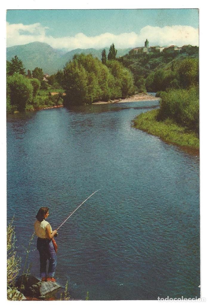Postales: BELLVER.- SERIE II N&ordm; 1190, EL R&Iacute;O SEGRE. PIRINEOS ORIENTALES, FOT. CAMPA&Ntilde;&Aacute;. L&Eacute;RIDA- SIN CIRCULAR