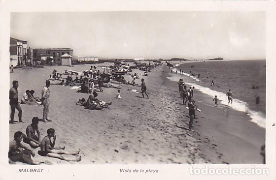 Postales: POSTAL MALGRAT VISTA DE LA PLAYA - Foto 1