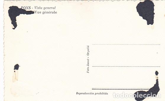 Postales: POSTAL PONS VISTA GENERAL - Foto 2