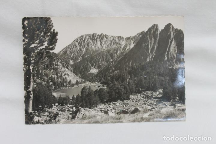 Postales: POSTAL VALLE DE ESPOT, LAGO RATERA Y ELS ENCANTATS, 1957, LERIDA