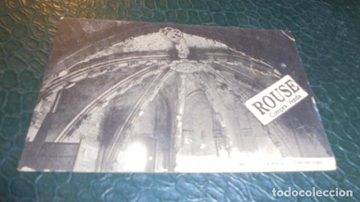 Postales: 19 .- LERIDA - CASTILLO - CATEDRAL INTERIOR CUPULA SOL Y BENET IMP. 14X9 CM.