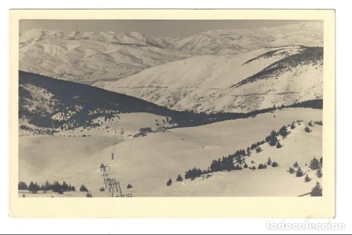 Postales: POSTAL FOTOGR&Aacute;FICA- LA MOLINA.- TELESILLA. ESQU&Iacute;. AGFA. GERONA- SIN CIRCULAR