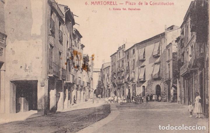 Postales: POSTAL DE MARTORELL - PLAZA DE LA CONSTITUCI&Oacute;N . - Foto 1