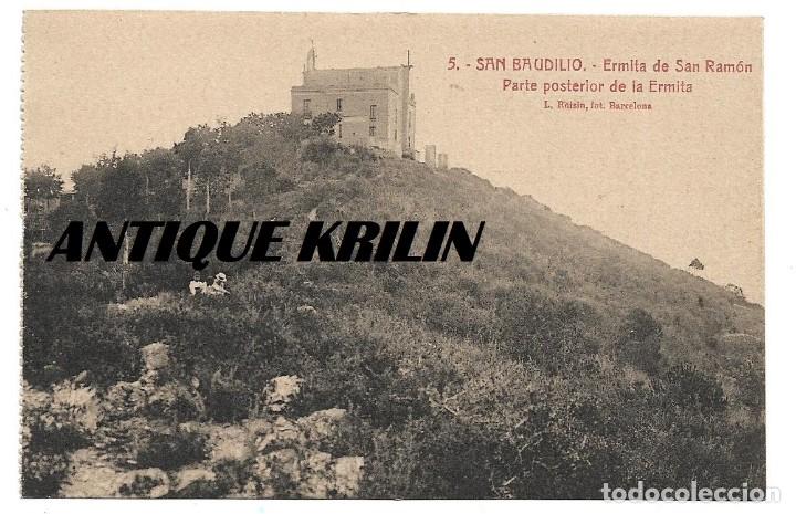 Postcards: SAN BAUDILIO N&ordm; 5 ERMITA SAN RAMON , PARTE POSTERIOR / FOTO L. ROISIN / SIN FRANQUEAR