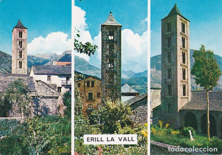 Postales: erill la vall, pirineos centrales, lerida