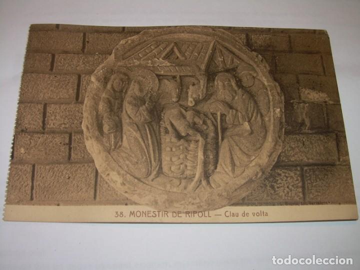 Postcards: ANTIGUA POSTAL....MONESTIR DE RIPOLL.