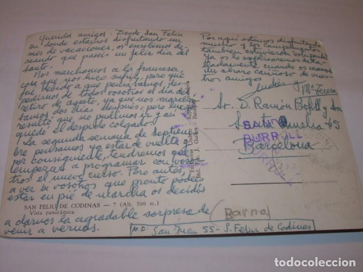 Postales: ANTIGUA POSTAL......SAN FELIU DE CODINAS. - Foto 2